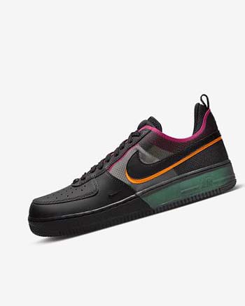 Nike Air Force 1 React Negros Naranjas Rosas Negros | MX 2360